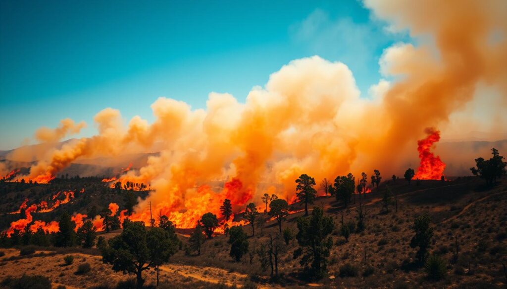 wildfires in California