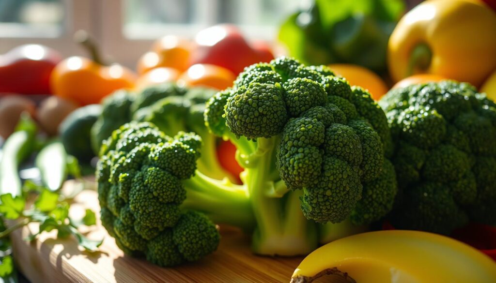 Broccoli advantages - high in vitamins