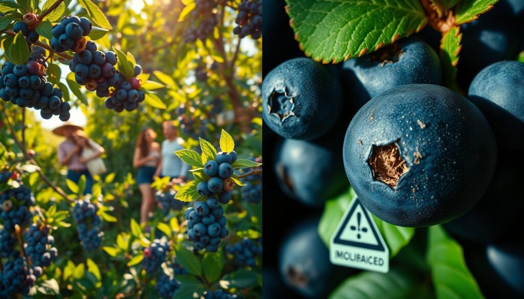 advantages and disadvantages of blueberries