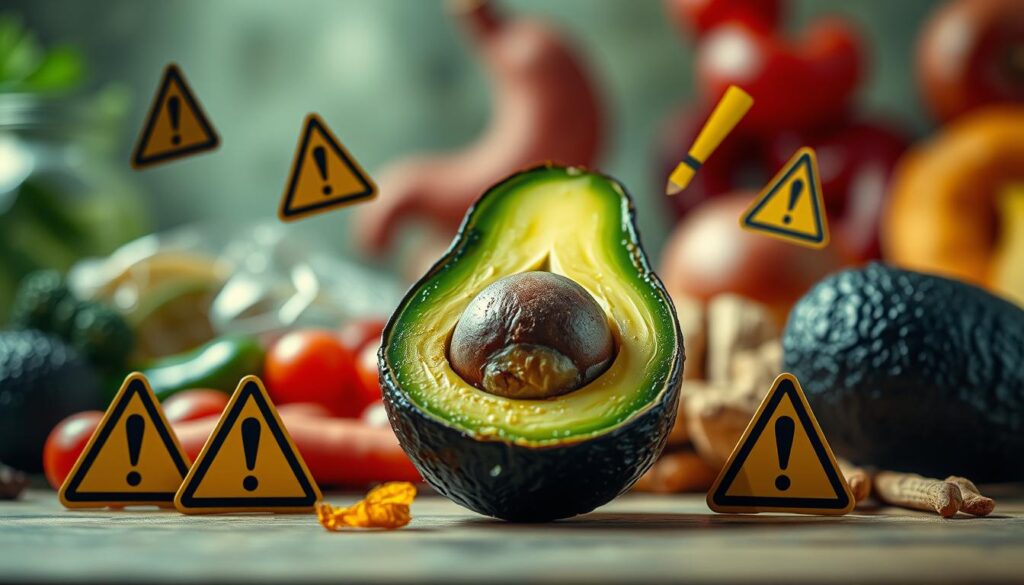 avocado consumption risks