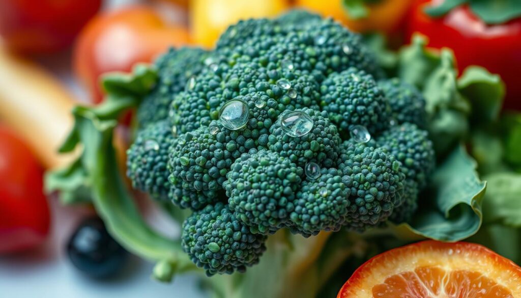 broccoli rich in antioxidants