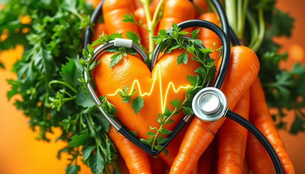 cardiovascular health benefits of carrots