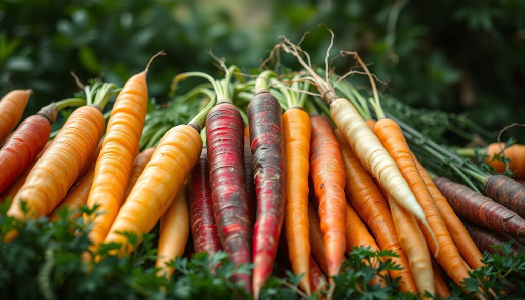 carrots color variations