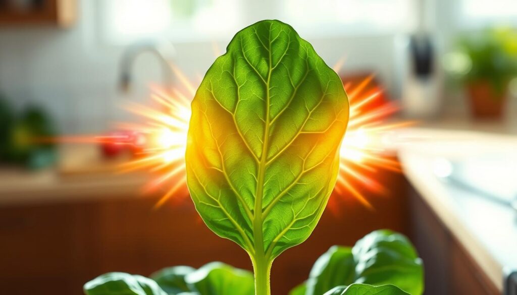 does spinach have special strength promoting properties