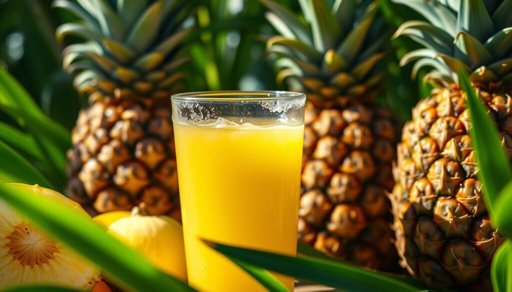 health benefits of pineapple juice