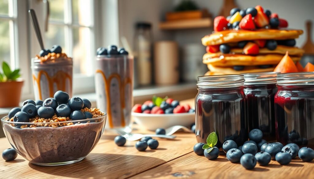 incorporating blueberries in diet