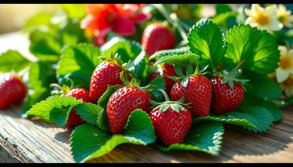 seasonal strawberries