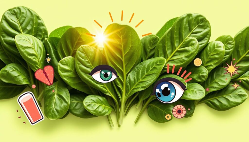 spinach eye health benefits