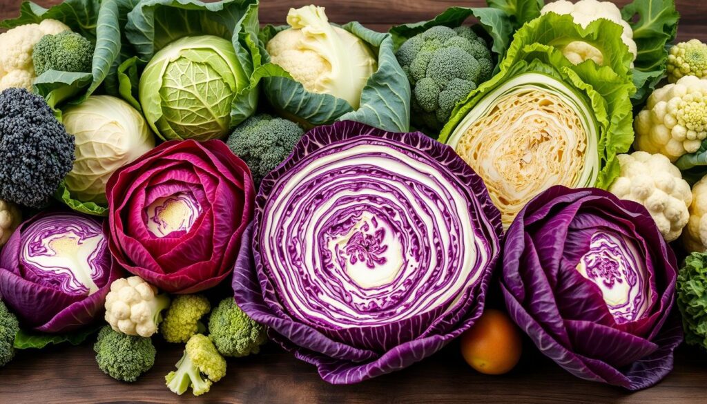 Cruciferous vegetable and types of cabbage