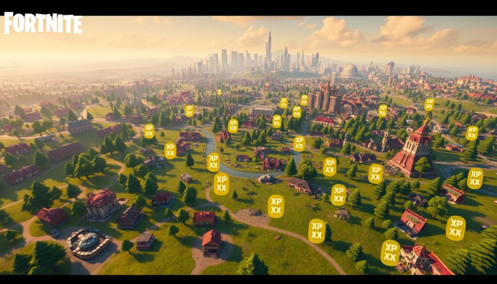 Fortnite XP Locations