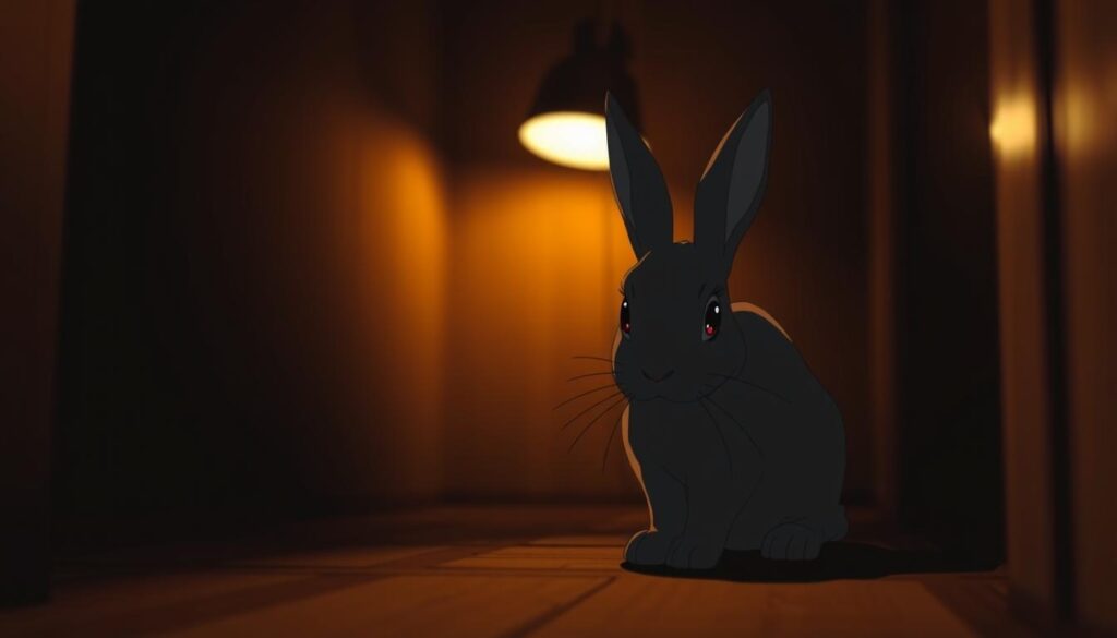are rabbits scared of the dark
