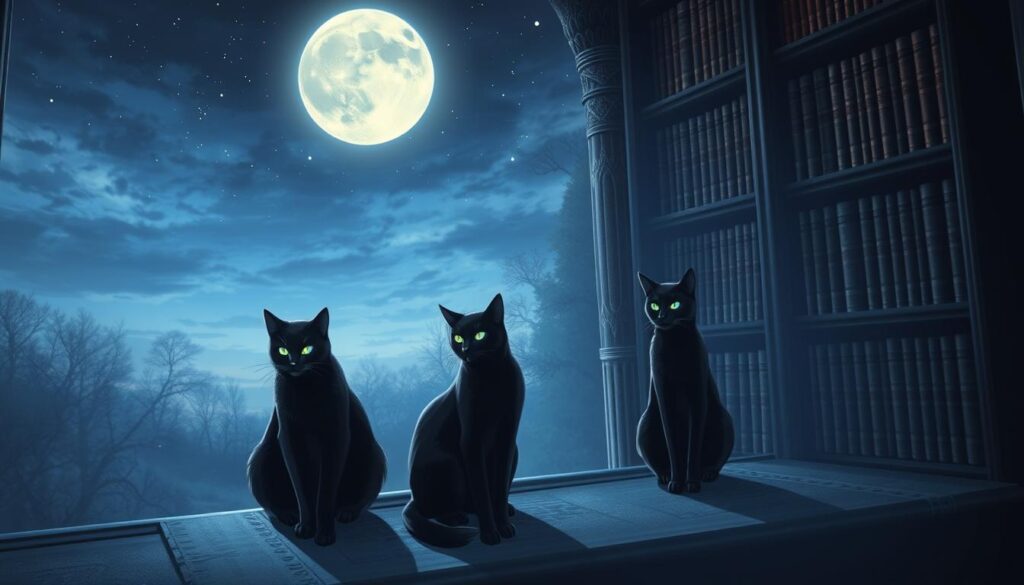 black cats in fiction