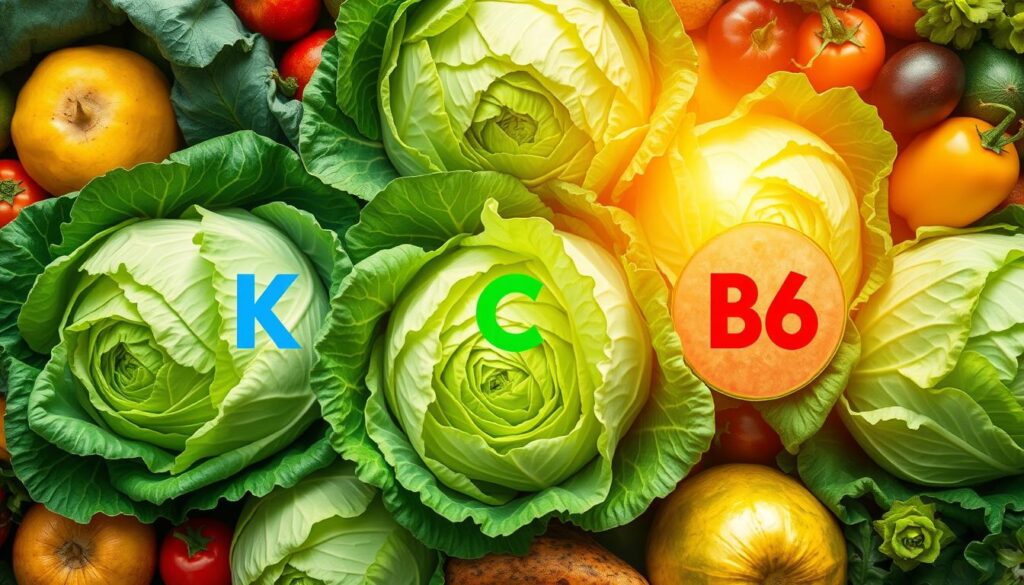 key vitamins in cabbage