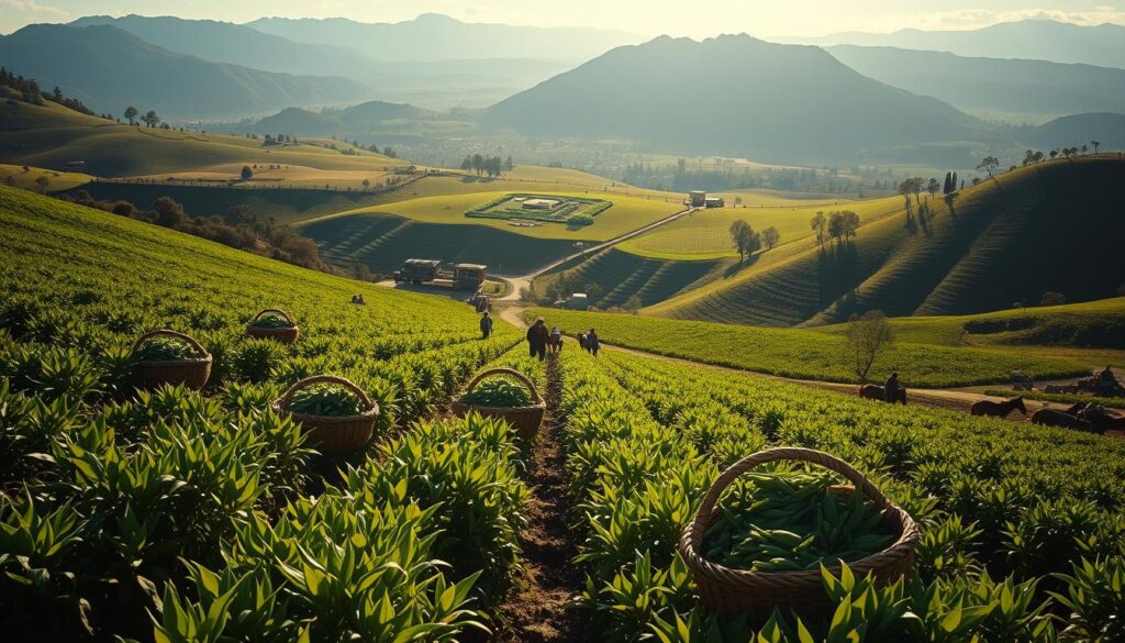 yerba mate harvesting