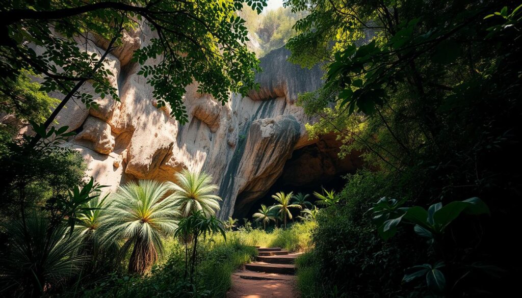 Safa Rudi cave location
