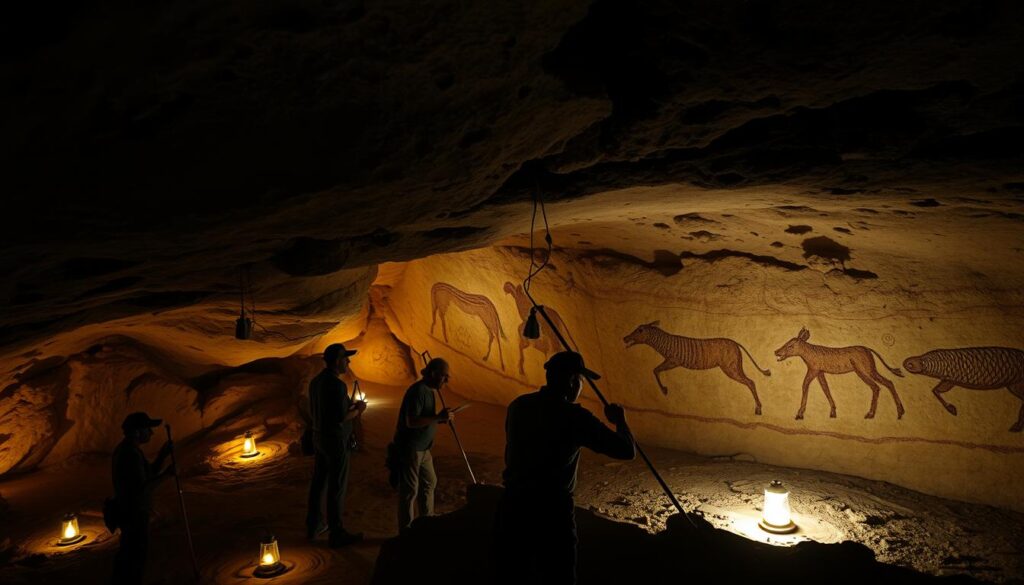 scientific study of cave art